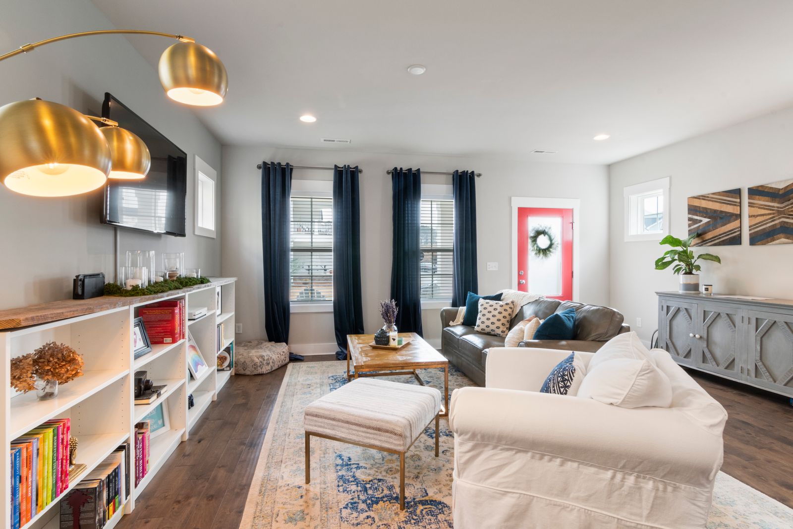 A comfortable, welcoming shared living room